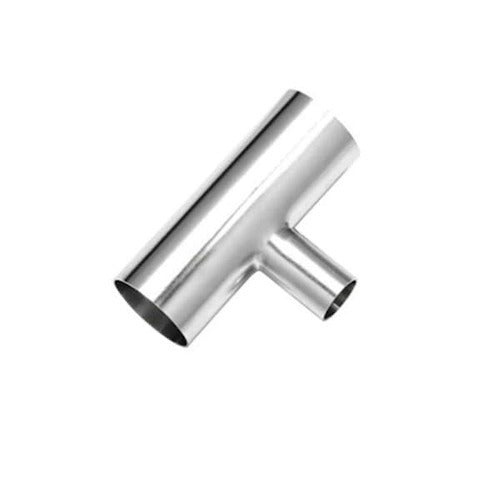 316L Stainless Steel 3" x 1 1/2" Butt-Weld Reducing Tee