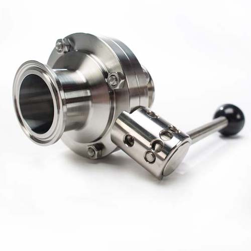 316L Stainless Steel 1" Tri-Clamp Butterfly Valve