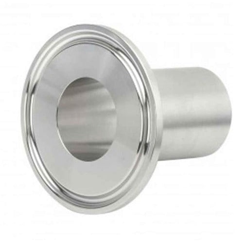 316L Stainless Steel 1/2" Tri-Clamp Long Weld Ferrule