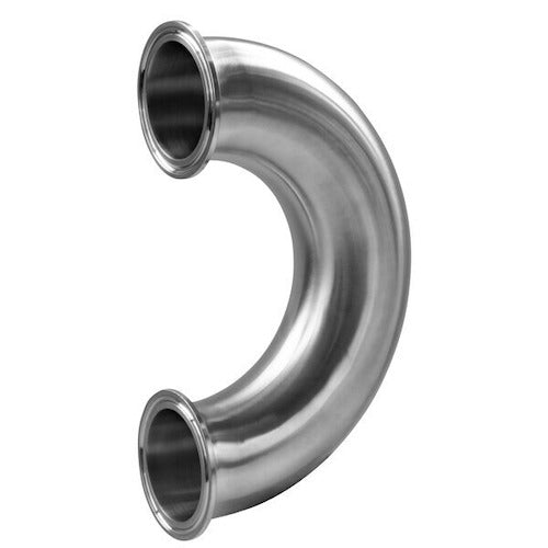Stainless Steel Tri-Clamp 180 Degree Return Bend